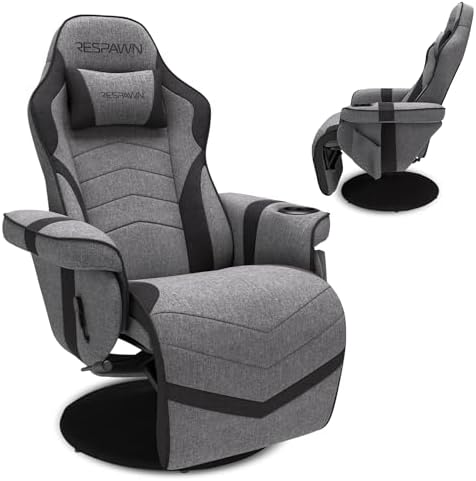Respawn 900 Gaming Recliner Chair with Footrest, Cup Holder and Swivel