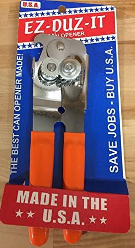 EZ-DUZ-IT 3028 Deluxe Can Opener with Grips, Black