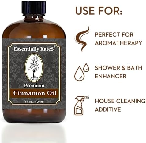 Peppermint Essential Oil 4 oz. with Huge Glass Bottle, Glass Dropper, and Sprayer. Detailed User's Guide E-Book. Skin Care, Garden Care, and Hair Care.