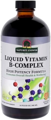 Nature's Answer Vitamin B Complex 16 Ounce Liquid Form | Supports Healthy Immune System | Promotes Stress Relief | Natural Energy
