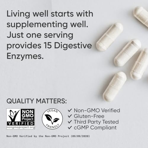 Sports Research® Digestive Enzymes w/Probiotics, 90 Veggie Caps