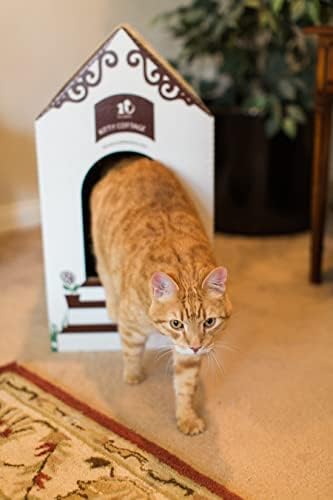 Disposable Ten Second Litter Boxes for Kitty/Cats. Made in the USA. Biodegradable Solution for Quick and Easy Disposal. Made of Recyclable Material. (8-Pack)