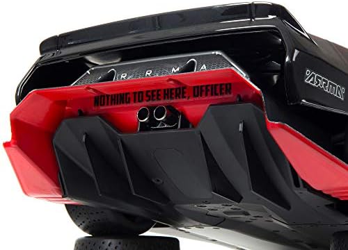 ARRMA 1/7 Felony 6S BLX Street Bash All-Road Muscle Car RTR (Ready-to-Run Transmitter and Receiver Included, Batteries and Charger Required), Black