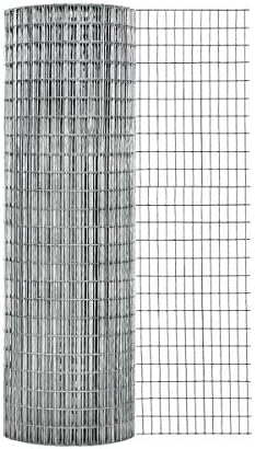 Garden Zone 36 Inches x 25 Feet - 1 x 2-Inch Openings, 14-Gauge - Galvanized Welded Wire Fencing - For Cages and Fencing for Rabbits, Gardens, Cattle Panels
