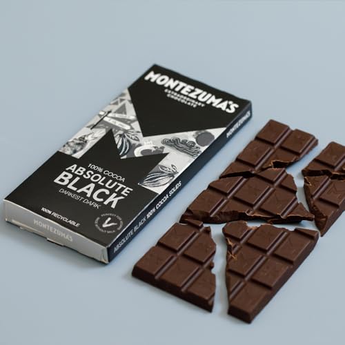 Montezuma’S Dark Chocolate Absolute Black 100% Cocoa 90g