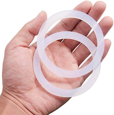 8 Pcs 4 Cups Replacement Food Grade Silicone Gasket, For Bialetti Moka Pots