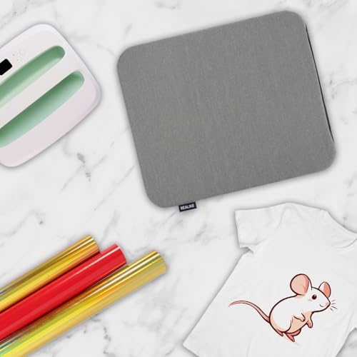 REALIKE Heat Press Mat Compatible with Cricut Easy Press 2/Cricut Easy Press(12X12 inch)