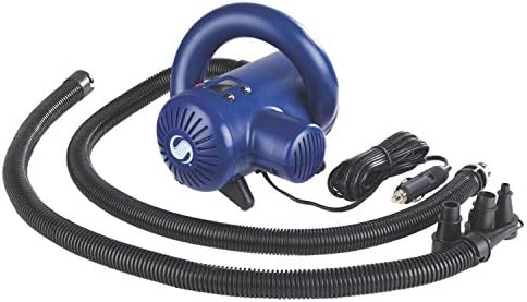 Sevylor High-Pressure Electric Pump 12V Portable Air Pump for Paddle Boards Kayaks Inflatables and Balloons - 15 PSI