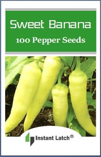 100 Sweet Banana Pepper Seeds for Planting Non GMO Heirloom Seeds Fresh Garden Seed