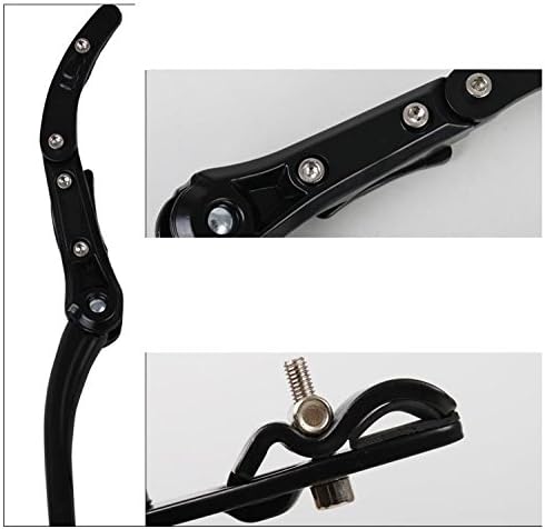 BlueSunshine Rear Mount Bicycle Kickstand Adjustable Aluminum Alloy Bike Stand fits 24"-28"