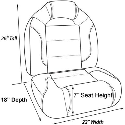 DeckMate® 61" Bass Boat Seats