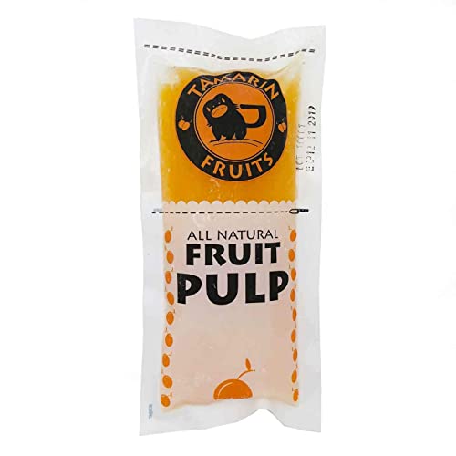 Tamarin Fruits All Natural Frozen Fruit Pulp perfect for Juicing, Cocktails, Smoothies, Desserts, and Baking, No Sugar Added, Gluten Free with No Preservatives, (Yellow Dragon fruit, 4lbs)