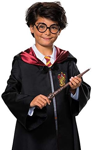 Disguise Harry Potter Accessories Set, Costume Wand and Glasses Kit