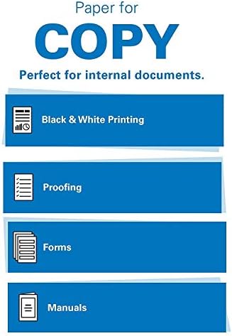 Hammermill Printer Paper, 20 lb Copy Paper, 8.5 x 11-1 Small Pack (400 Sheets) - 92 Bright, Made in the USA