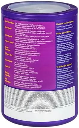 ONE® Condoms Mixed Pleasures | Variety Latex Condom Pack 100 Pack