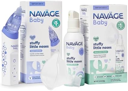 NAVAGE® Baby Bundle: Nasal Aspirator + Nasal Congestion Micro-Mist
