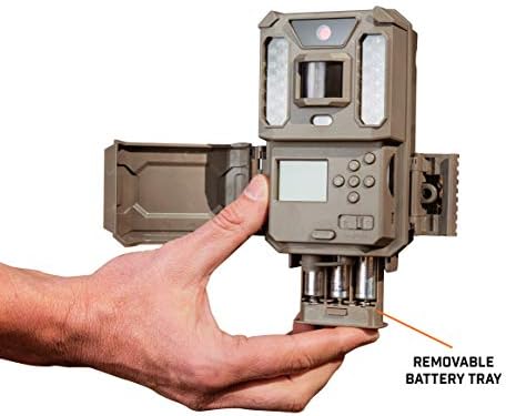 Bushnell Prime Low Glow Trail Camera - 24MP Image Quality, 1080p HD Video, Advanced Sensor Technology for Clear Nighttime Captures, Brown