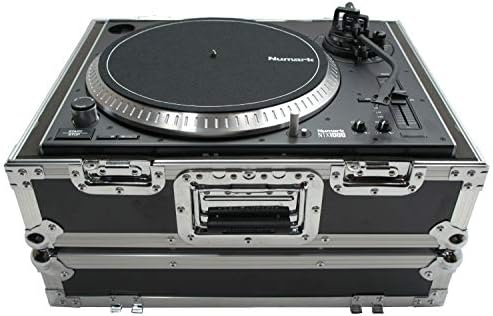 Turntable Flight Case Compatible with Technics 1200 - Harmony Cases | Foam lined interior, road ready DJ travel transport