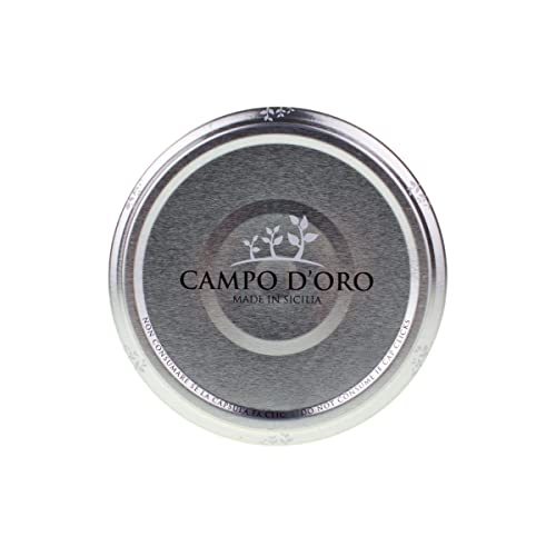 CAMPO D'ORO - Sicilian Eggplant Caponata, Glass Jar 6.3 oz (180g)