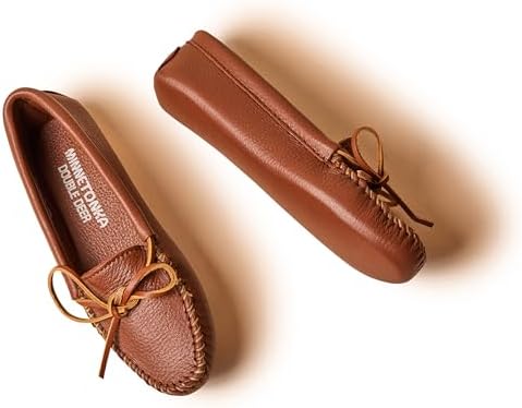 Minnetonka Women's Double Deerskin Softsole Moccasin