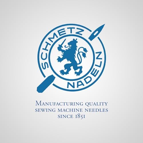 SCHMETZ Jean & Denim Sewing Machine Needles - Precision Needles for Heavy Fabric, Size 110/18, 5-Needle Cards, Pack of 1
