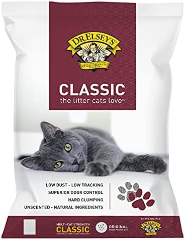 Precious Cat Classic Premium Clumping Cat Litter, 40 lb Bag