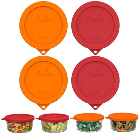 SOPHICO 1 Cup Round Silicone Replacement for Pyrex & Anchor Hocking 7202-PC
