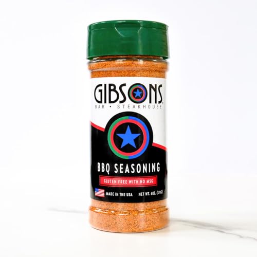 GIBSONS STEAKHOUSE Seafood Seasoning, 5.5oz Bottle