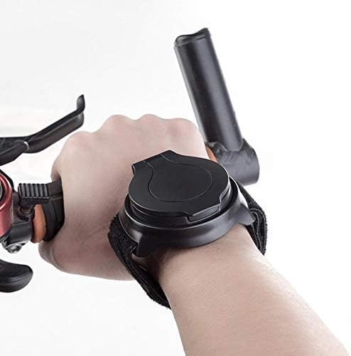 Bicycle Wrist Rearview Mirror,Special Rotary Bicycle Review Rear Back View Rearview Mirror Arm Wrist Strap Bike Accessory