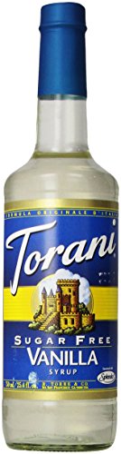 Torani SF Vanilla Syrup, 25.4 fl oz