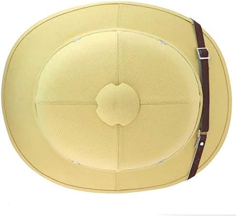 Armycrew Indian Style 100% Genuine Safari Pith Helmet Hat