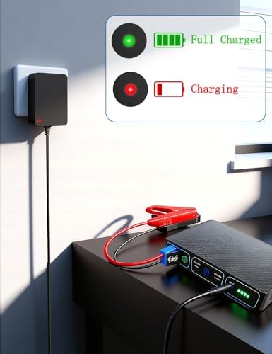 14V Charger for Halo Bolt Car Jump Starter 57720 58830 Bolt ACDC Wireless, Bolt Air Replacement AC Adapter Power Supply Charging Cord 6Ft