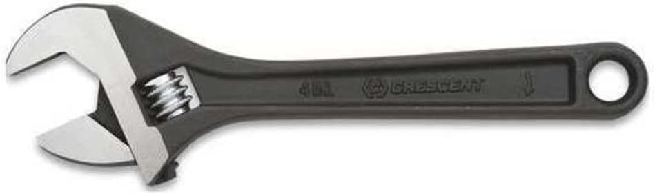 Crescent 6" Adjustable Black Oxide Wrench - Carded - AT26VS