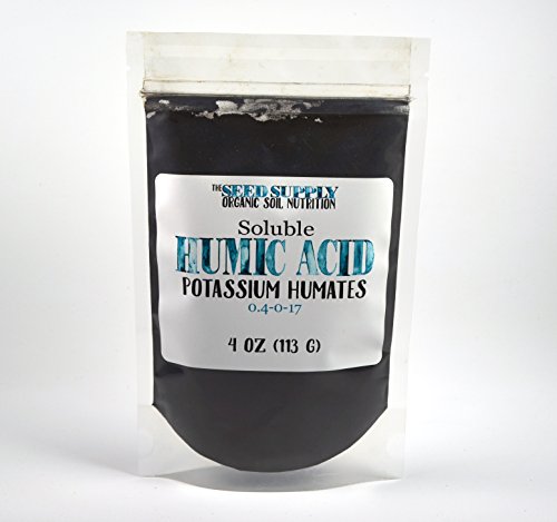 4 Ounces Soluble Humic Acid Powder - Potassium Humates