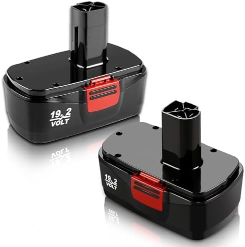 2Pack 19.2V 4.5Ah C3 Replacement for Craftsman 19.2 Volt NiMh Battery | Compatible with Battery DieHard 130279005 130279003 130279017 315.113753