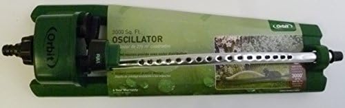 Orbit SunMate Oscillator Sprinkler, 3000 Square Feet
