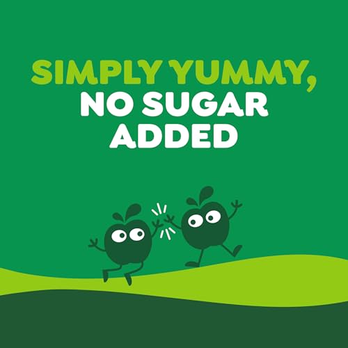 GoGo squeeZ No Sugar Added Applesauce, Apple Apple, 18 Count | Kids on the go fruit snack made with applesauce & fruit puree; 3.2 oz pouches, gluten and nut free, recloseable cap, BPA-free