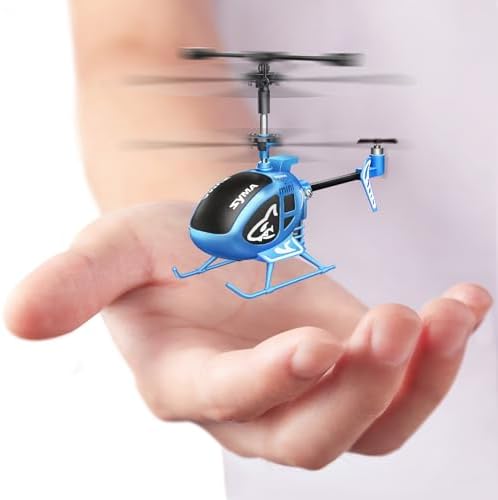 SYMA S100 Mini RC Helicopter for Kids, Indoor Flying, Altitude Hold, Black