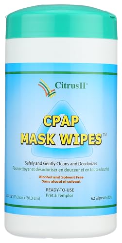 Citrus Magic CPAP Mask Cleaner Wipes 62 ct