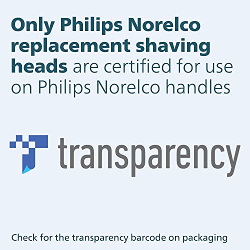 Philips Norelco Genuine Replacement Heads, 3 Count | 27 Self Sharpening PowerCut Blades, Compatible with Series 1000 - 3000, SH30/52