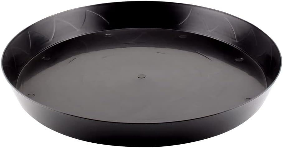 Gro Pro Plant Saucer, 16-Inch, Black