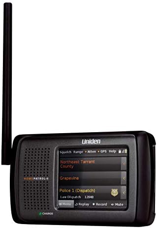 Uniden HomePatrol-2 Color Touchscreen Simple Programing Digital Scanner, TrunkTracker V and S, A, M, E, Emergency/Weather Alert, Digital Capable