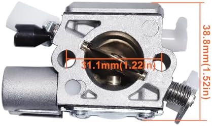 Carburetor Carb Air Filter Maintenance Kit for Stihl MS251 MS251C MS241 MS241C MS231 MS231C Chainsaw Parts 1143 120 0617 Zama C1Q-S233