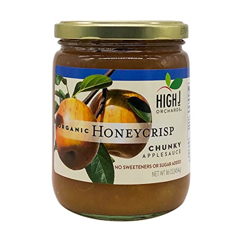 High J Orchards Organic Honeycrisp Chunky Applesauce, 16 OZ
