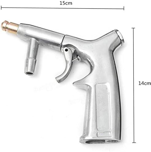 Sand Blaster Gun Kit,Sandblaster Gun for Sandblasting Cabinet Machine Abrasive Blaster with Ceramic Nozzle,Siphon Feed