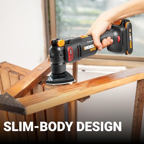 WORX Cordless Oscillating Multi-Tool, 20V Sonicrafter, WX696L