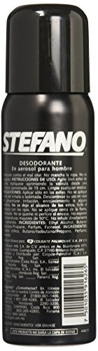 Stefano Black Desodorante / Deodorant Spray by Lournay 4.3 Oz (125 grs)