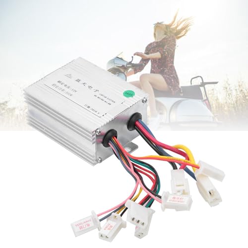 DC Motor Speed Controller,12V 500W Brush Motor Speed Controller for e-Bike Electro-Tricycle Scooter and Other Electric Vehicles