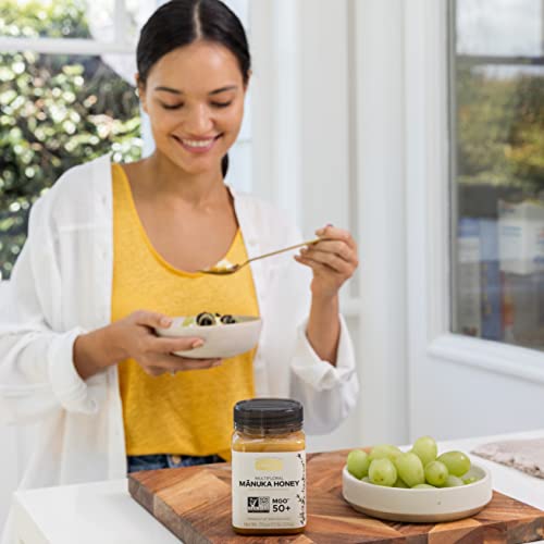 Comvita Manuka Honey MGO 50+ Multifloral Non-GMO Raw Honey - 500g (17.6 Oz)