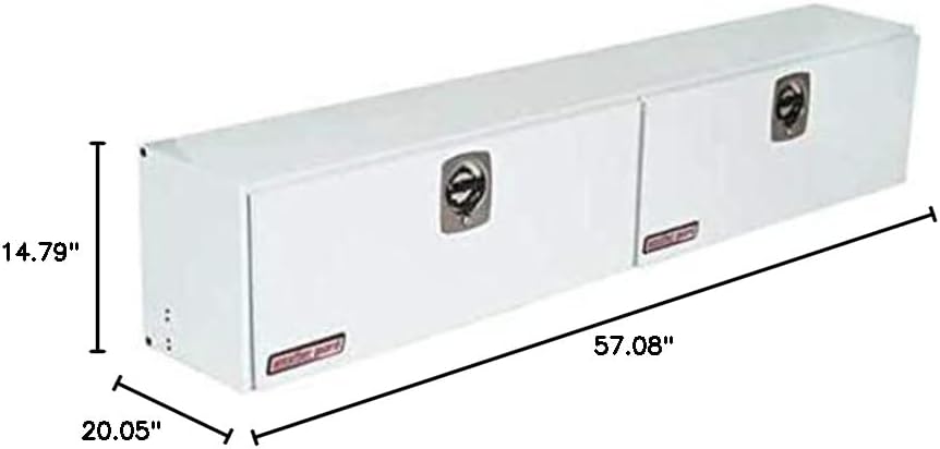 Weather Guard 291302 White Steel Truck Box